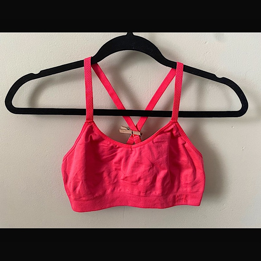 Pink UA Low Impact Sportsbra